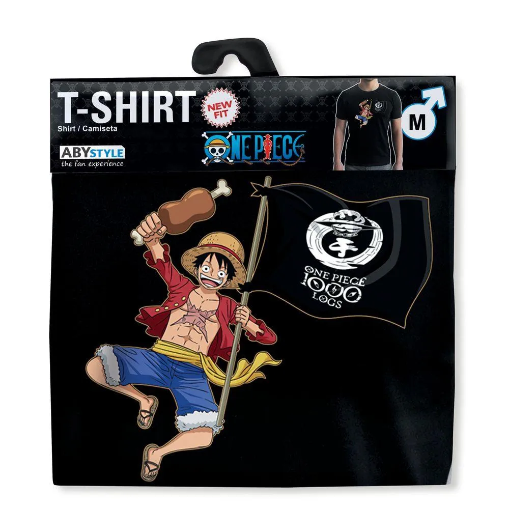 One Piece - Luffy 1000 Logs - T-Shirt