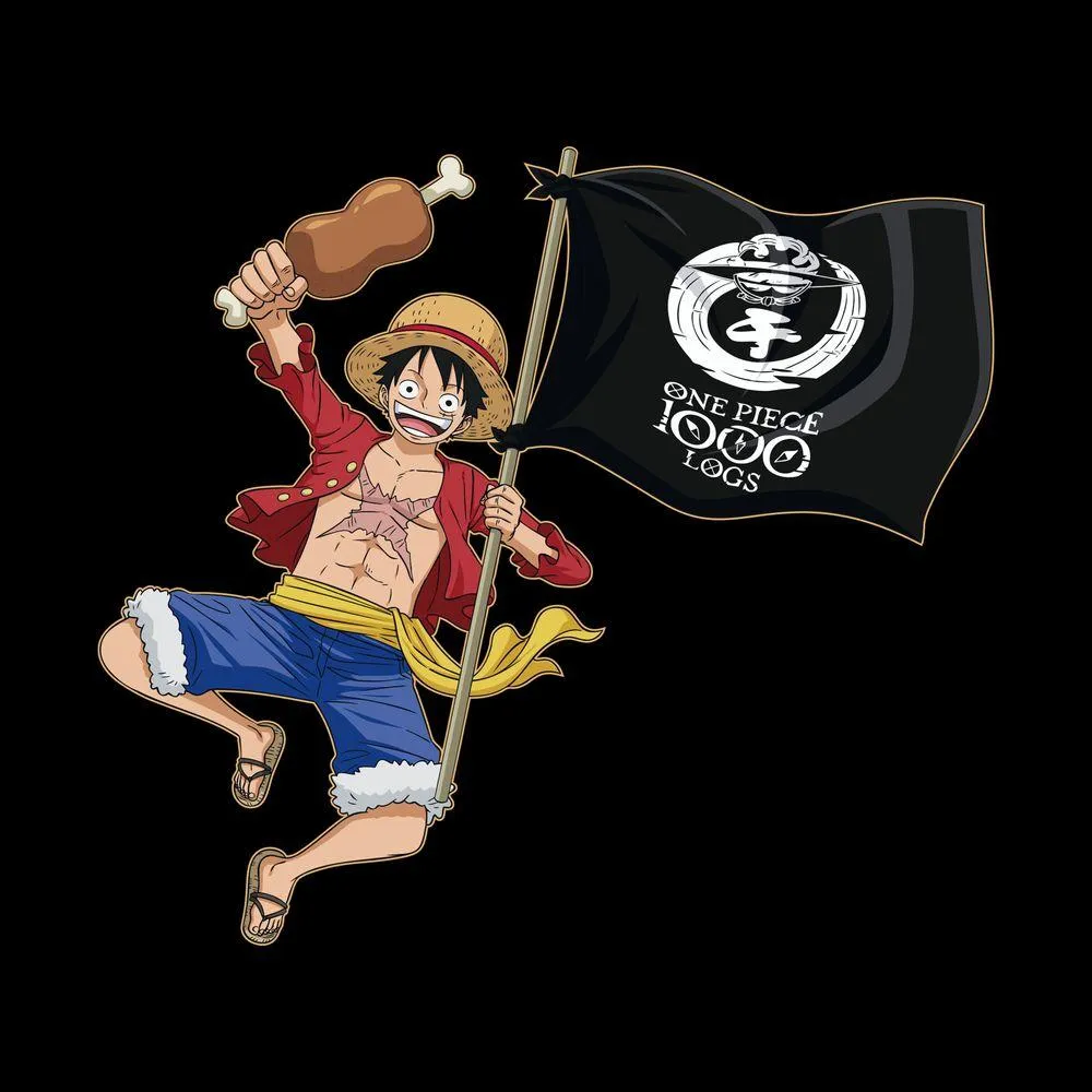 One Piece - Luffy 1000 Logs - T-Shirt