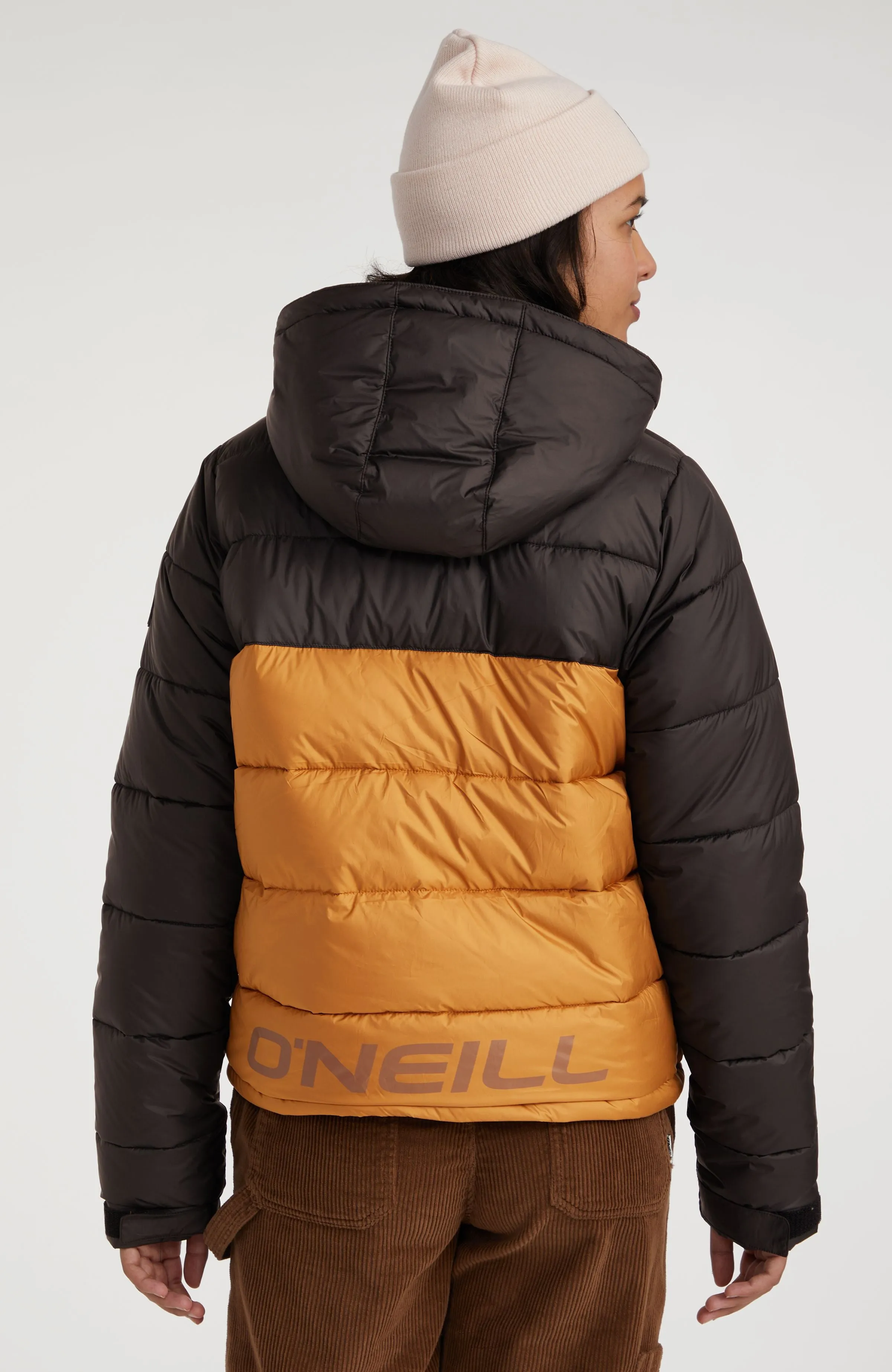 O'Riginals Steppjacke | Rich Caramel Colour block