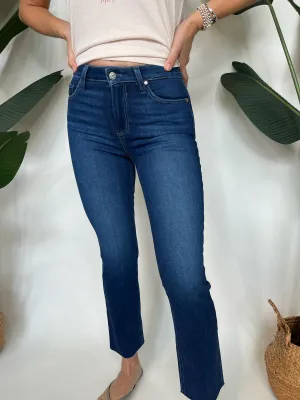 Paige Cindy Straight Leg Jean Foreign Film