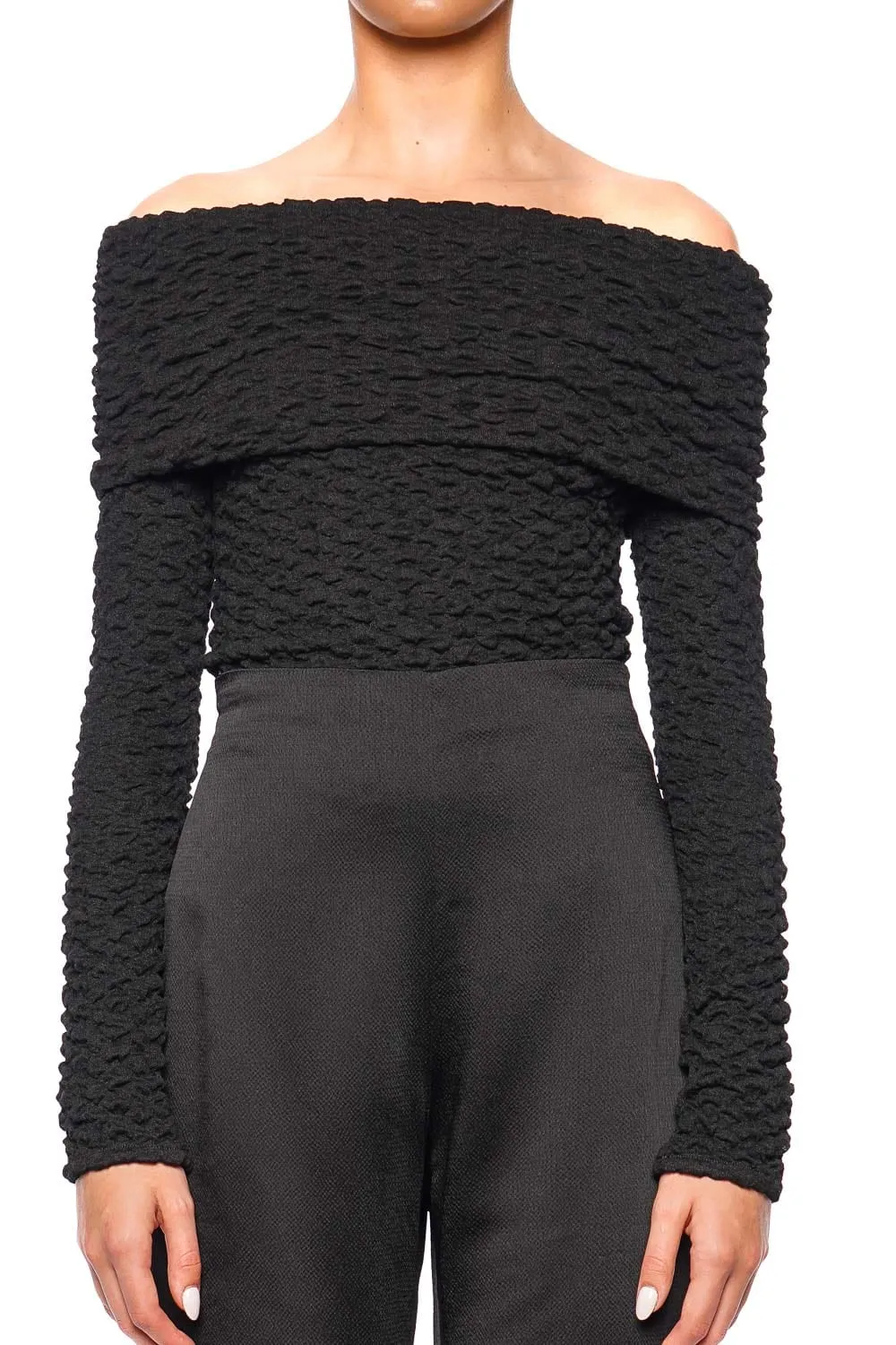 Palma Off Shoulder Long Sleeve Top