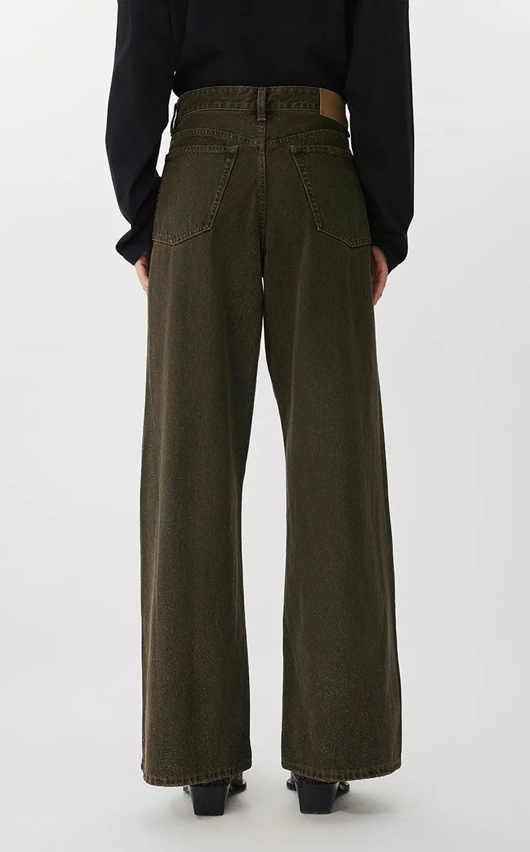 Pants / JNBY Washed Wide-Leg Jeans