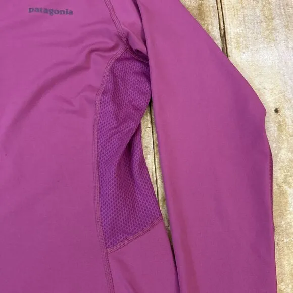 Patagonia 1/4 Zip Pullover Sweater Womens Long Sleeve All Weather Top