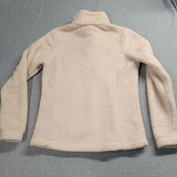 Patagonia Jacket Womens Small Orange Light Peach Los Gatos Pullover Sweater Zip