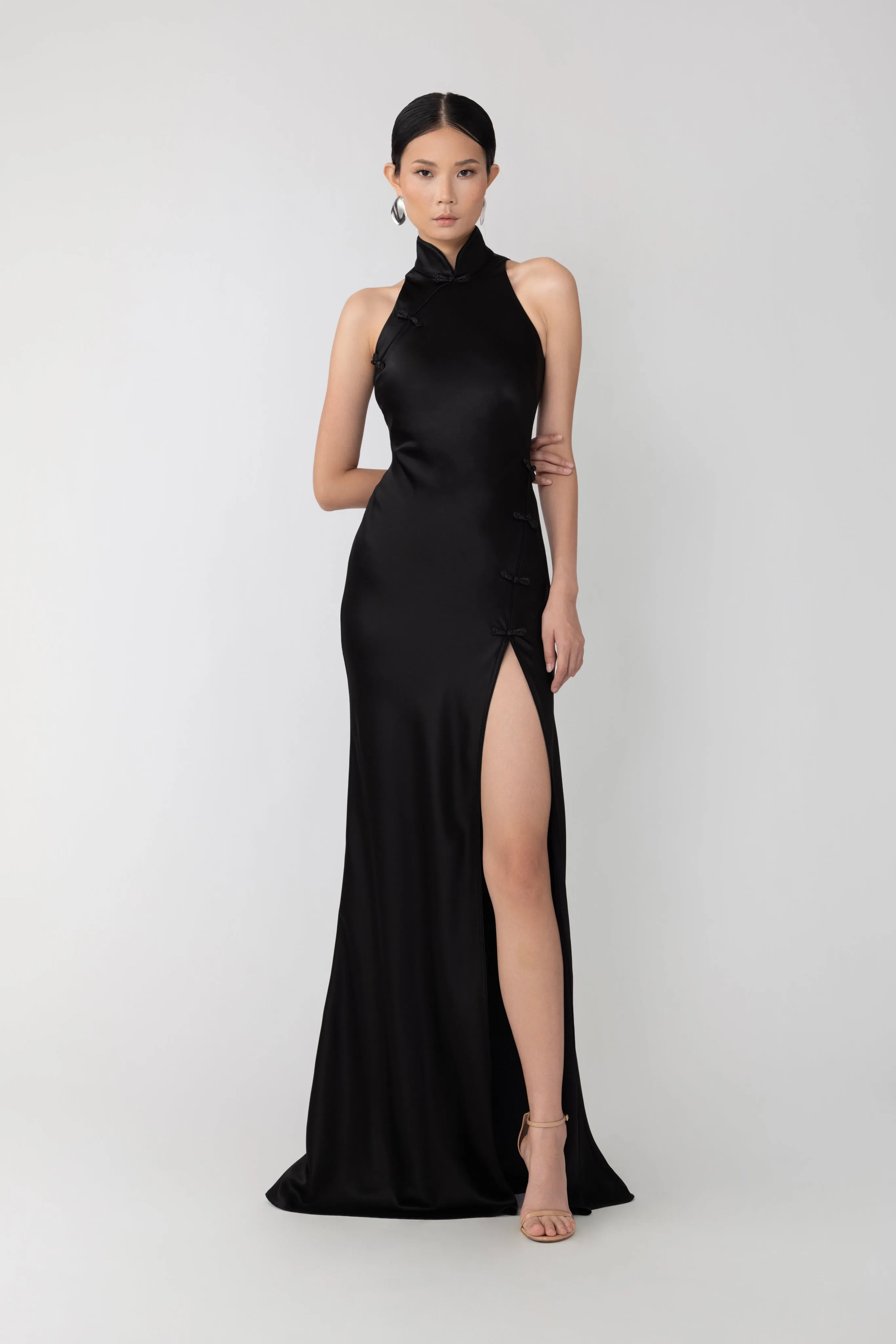 Phoebe Satin Gown