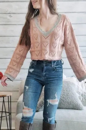 Piece of My Heart Sweater