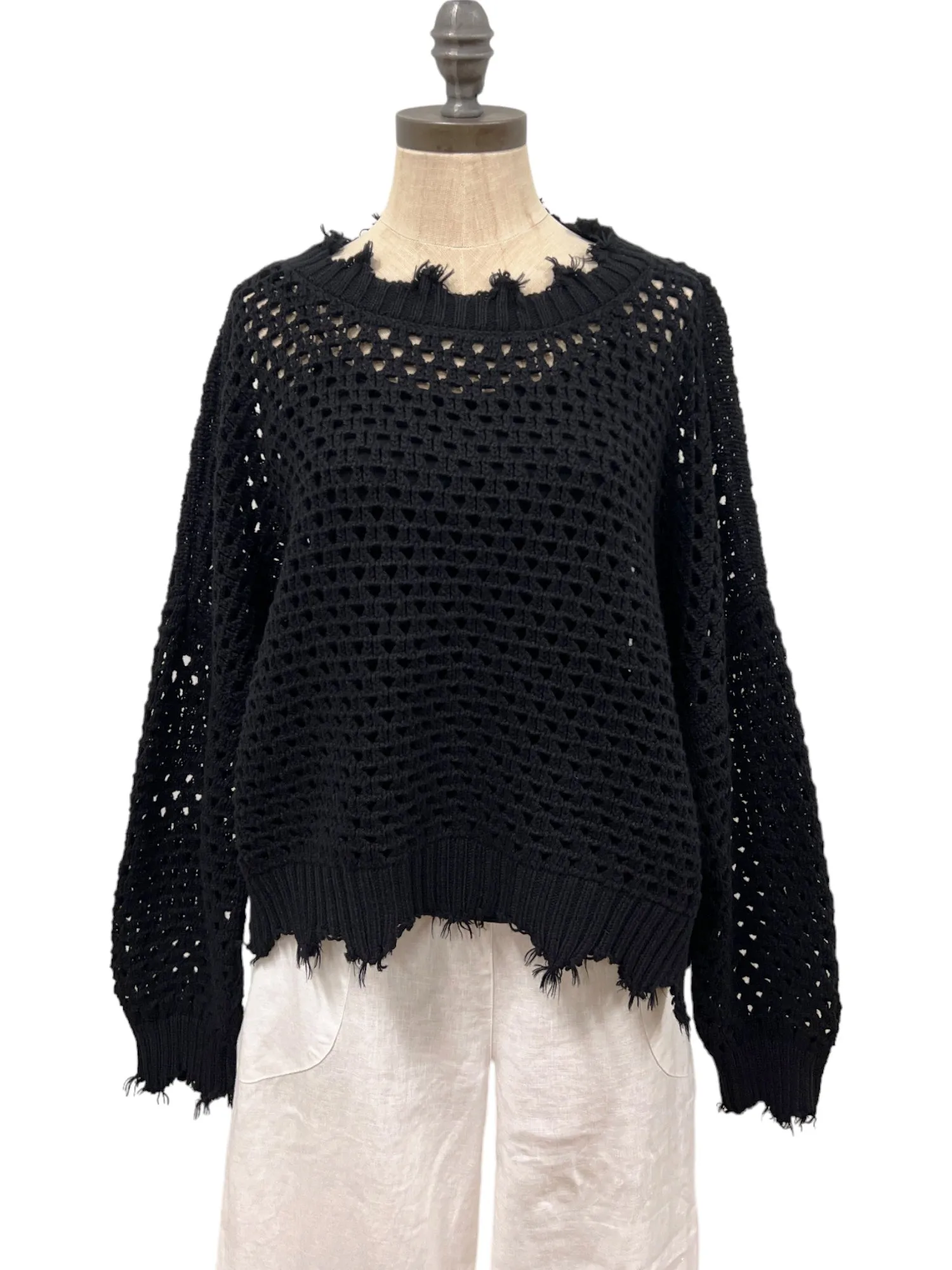 Pima Cotton Hamptons Crewneck Sweater (Multiple Colors)