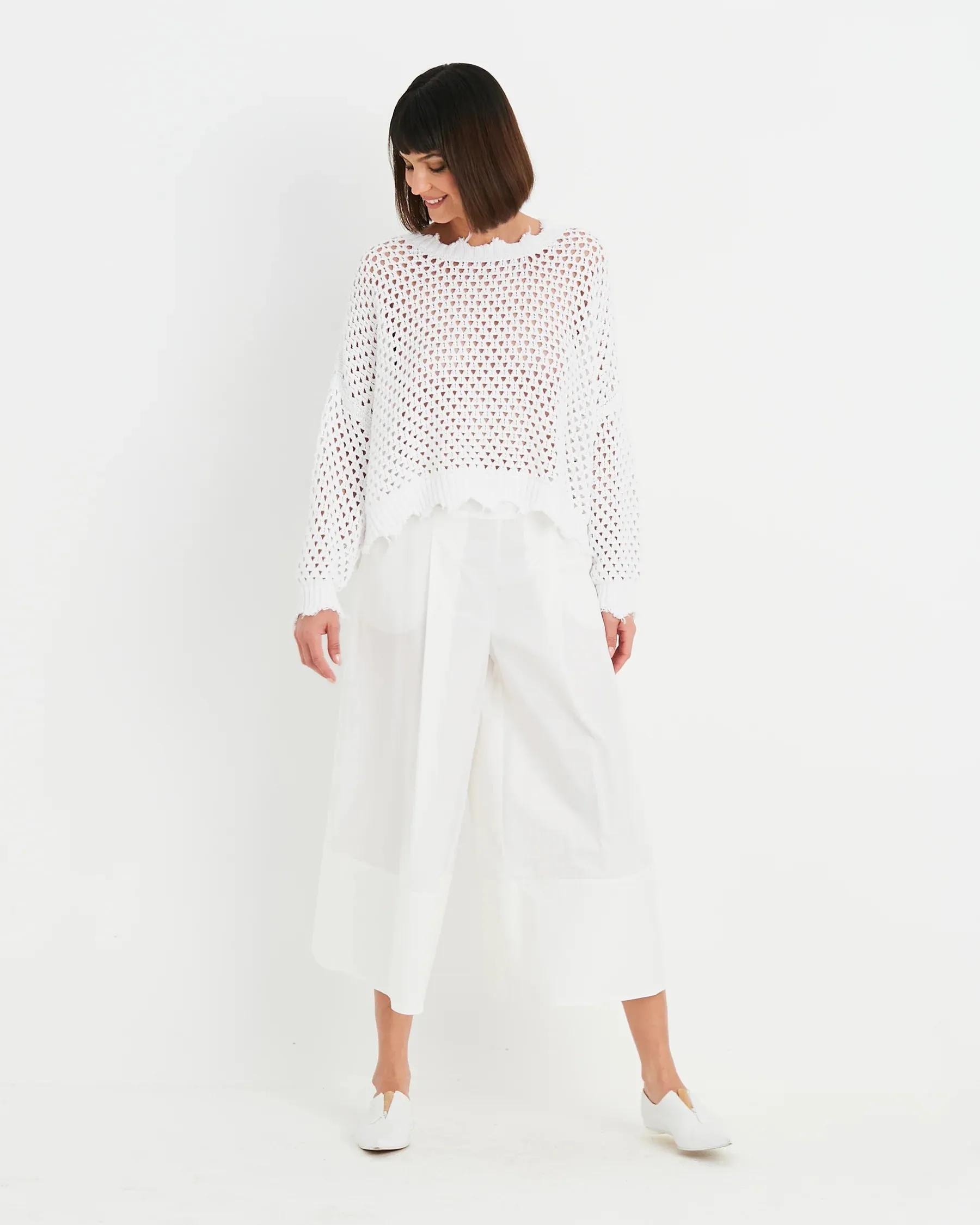Pima Cotton Hamptons Crewneck Sweater (Multiple Colors)