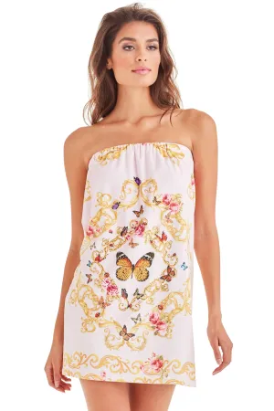 Pink Butterflies Spa Wrap