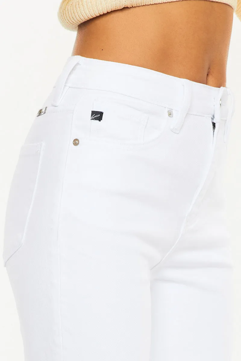 Piper High Rise Slim Straight Leg Jeans