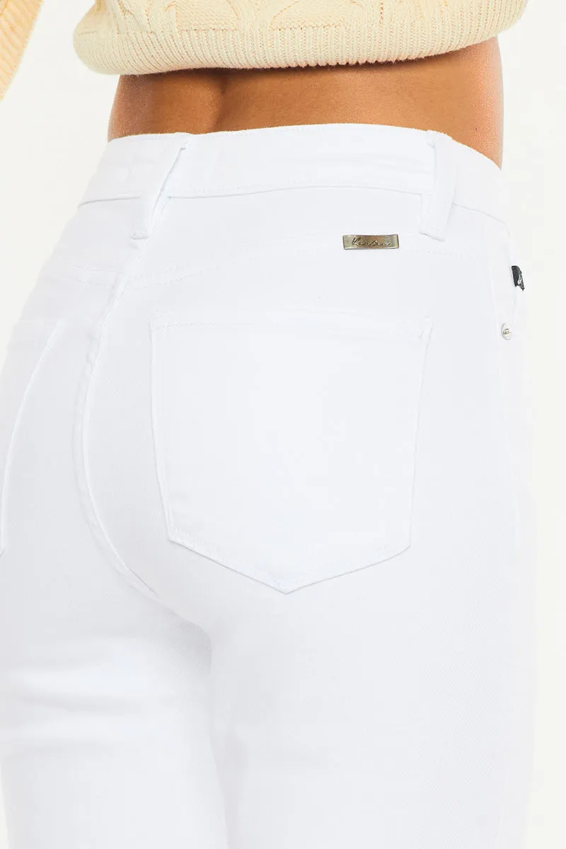 Piper High Rise Slim Straight Leg Jeans