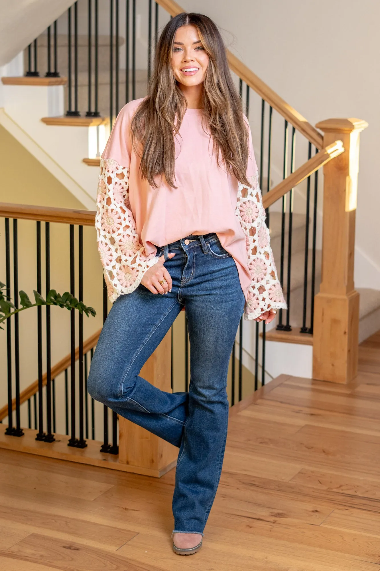 Planeload High Rise Boot Cut Regular & Plus Sizes