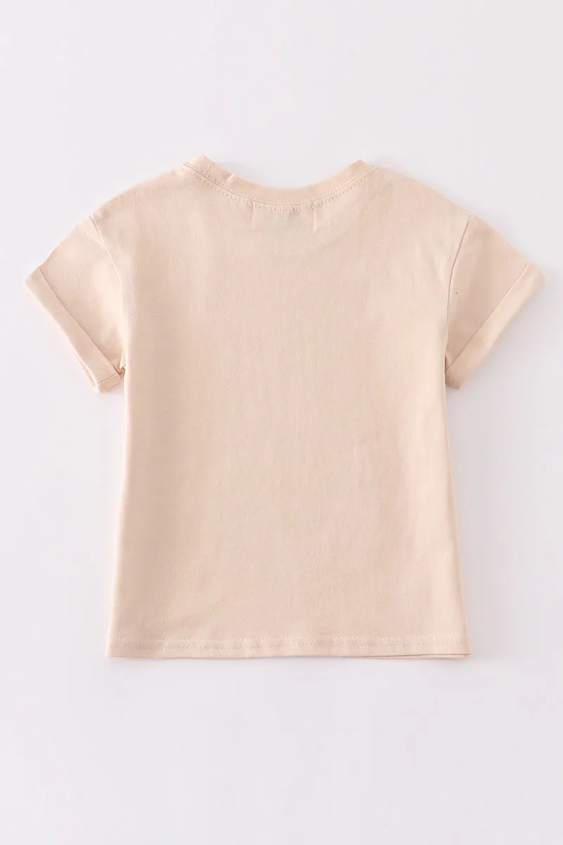 Premium Apricot Basic T-shirt