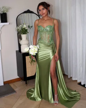 PREORDER* Tiana Satin Gown