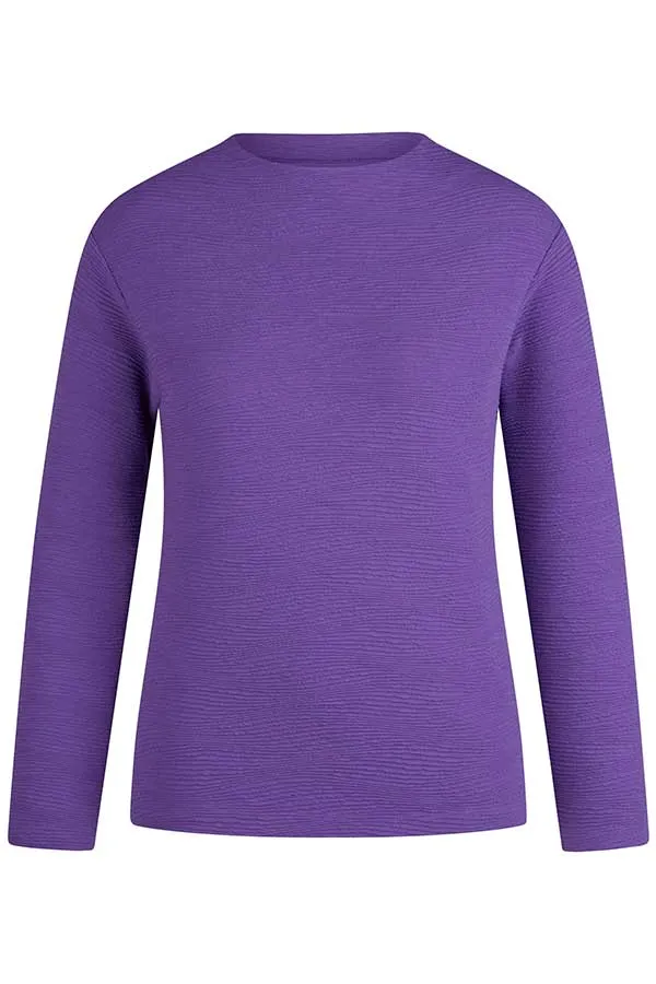PUPLE CREWNECK PULLOVER