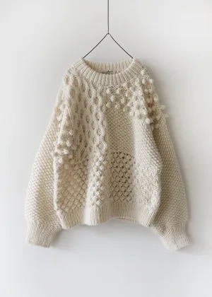 Pure Hand Knit Pullover by Ichi Antiquités