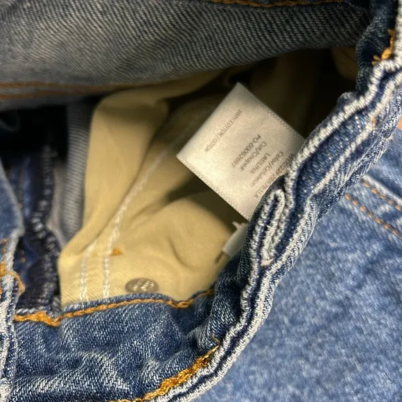 RAG &amp; BONE ALISSA HIGH WAISTED BARREL CUT ANKLE BUTTON FLY FRONT JEANS (Altered)