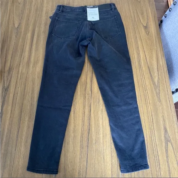 Ralph Lauren black high rise jeans