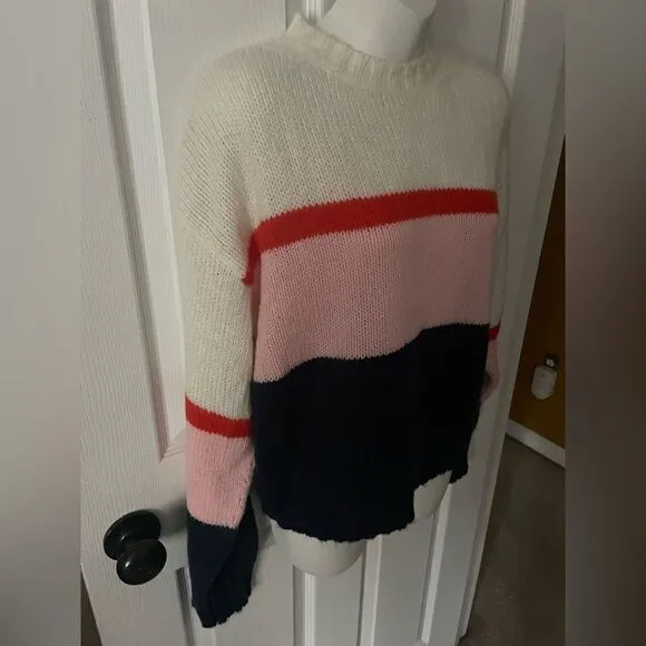 🆕 REBECCA MINKOFFLILIANA STRIPED SWEATER