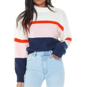 🆕 REBECCA MINKOFFLILIANA STRIPED SWEATER