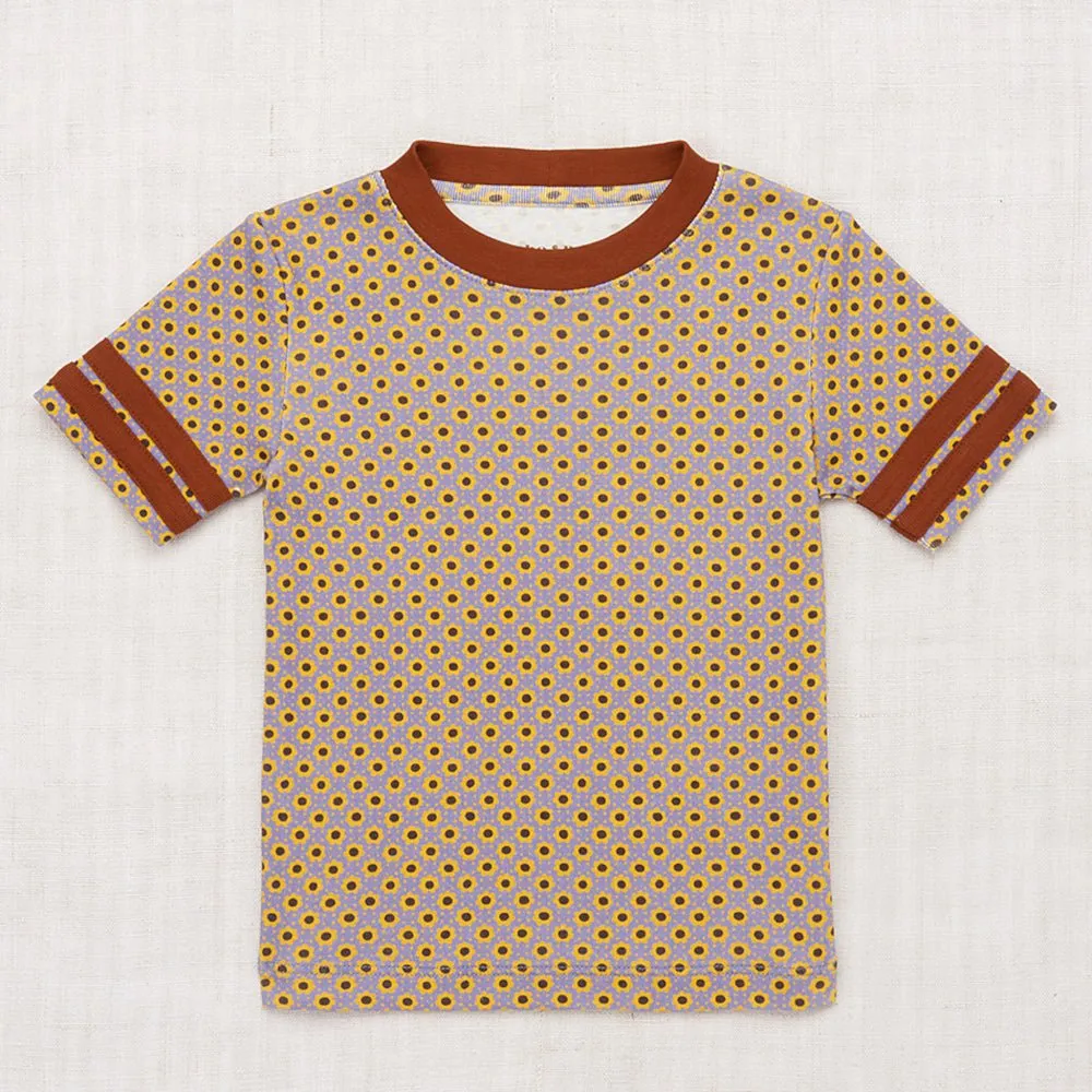 Rec Tee in Pewter Flower Dot by Misha & Puff