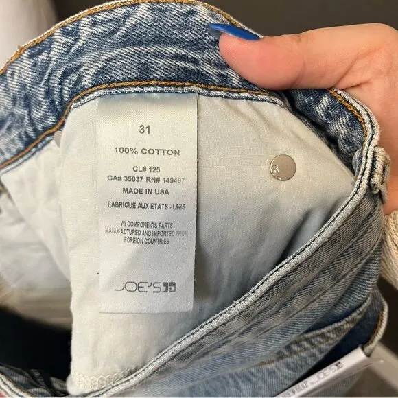 Revolve, Joe Jeans X WeWoreWhat The Danielle High Rise Straight in Light Vintage