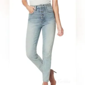 Revolve, Joe Jeans X WeWoreWhat The Danielle High Rise Straight in Light Vintage