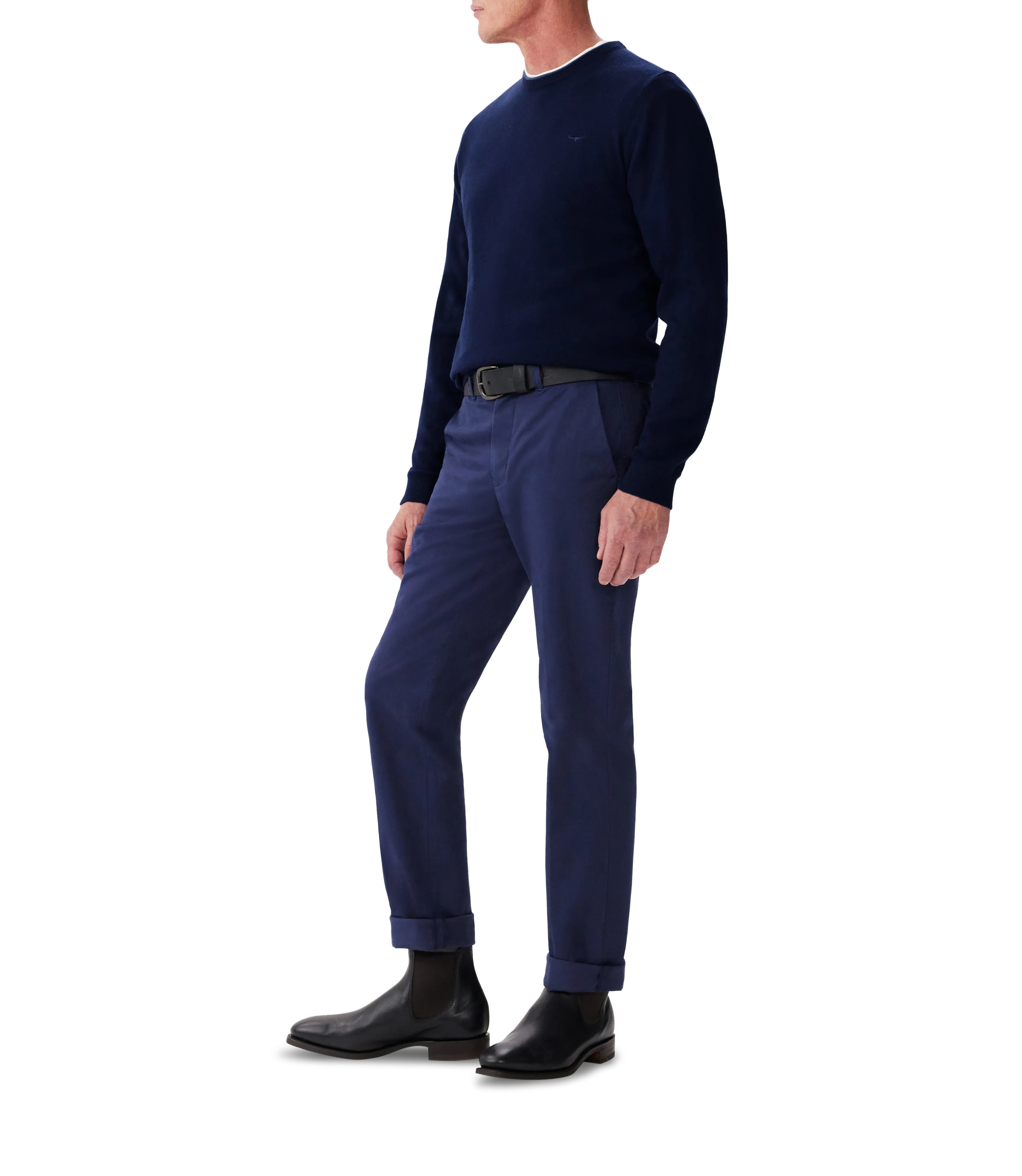 R.M. Williams Howe Sweater - Navy