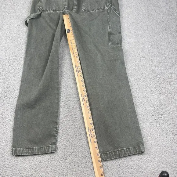 Rolla's Jeans Womens 29x30 Green Straight Leg Vintage Inspired Australian Denim