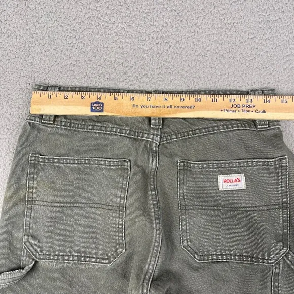 Rolla's Jeans Womens 29x30 Green Straight Leg Vintage Inspired Australian Denim