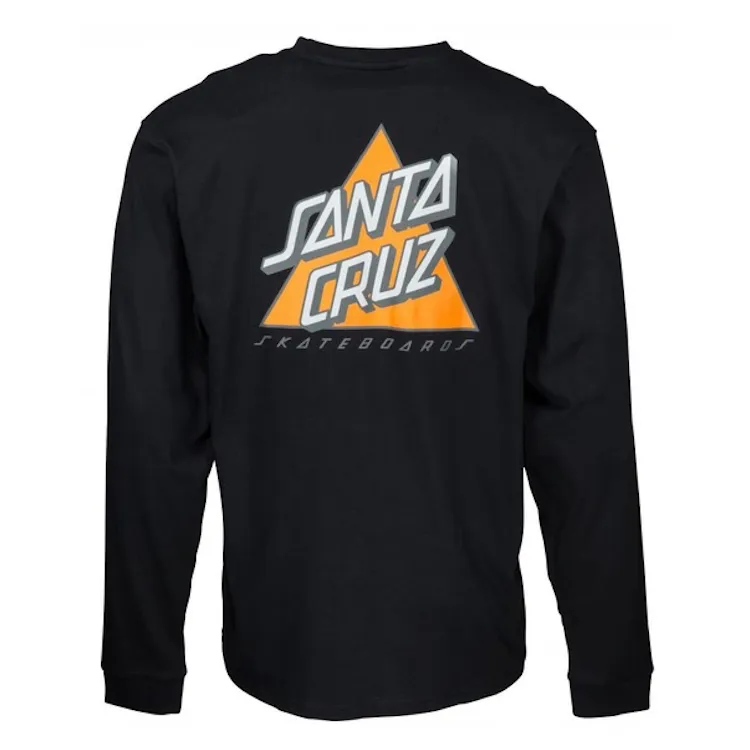 Santa Cruz Not A Dot L/S T-Shirt Black