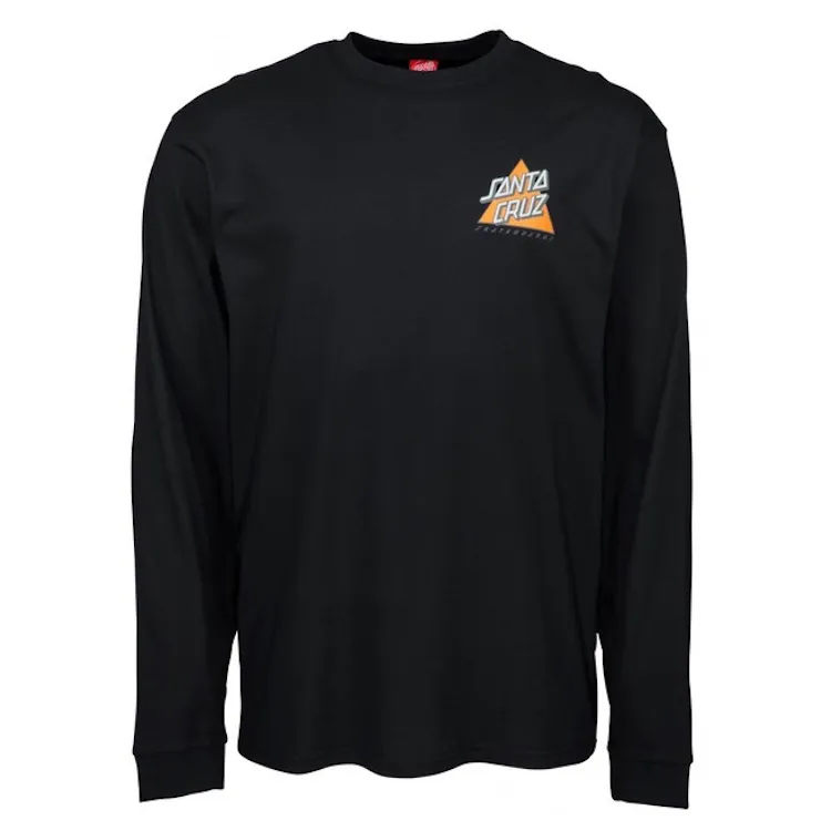 Santa Cruz Not A Dot L/S T-Shirt Black