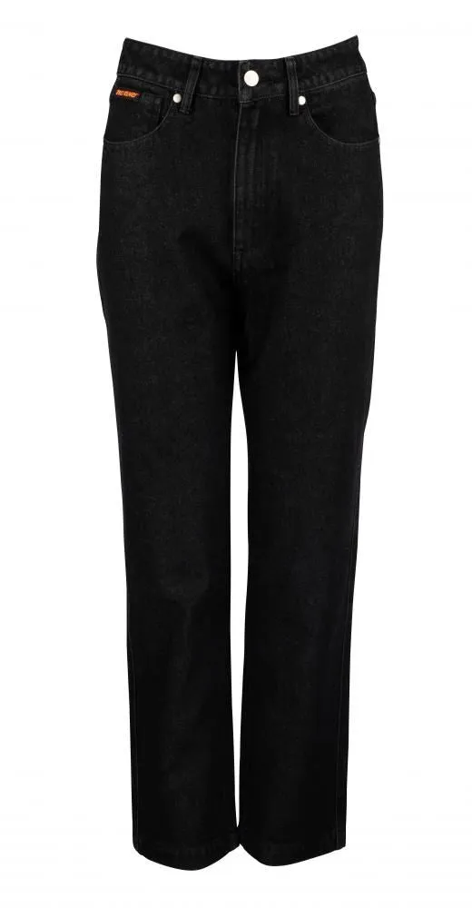 Santa Cruz Womens Pant Classic Dad Jeans - Black Wash Denim