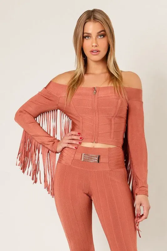 Sashay Fringe Jacket