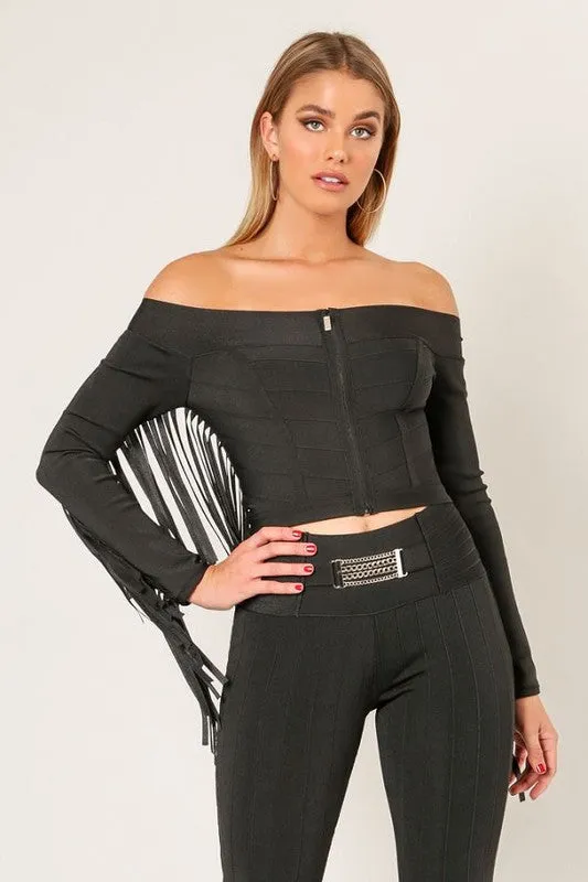 Sashay Fringe Jacket