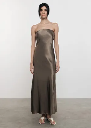 Satin Bias Dress
