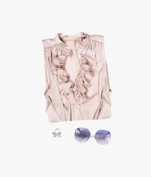 Satin night gown