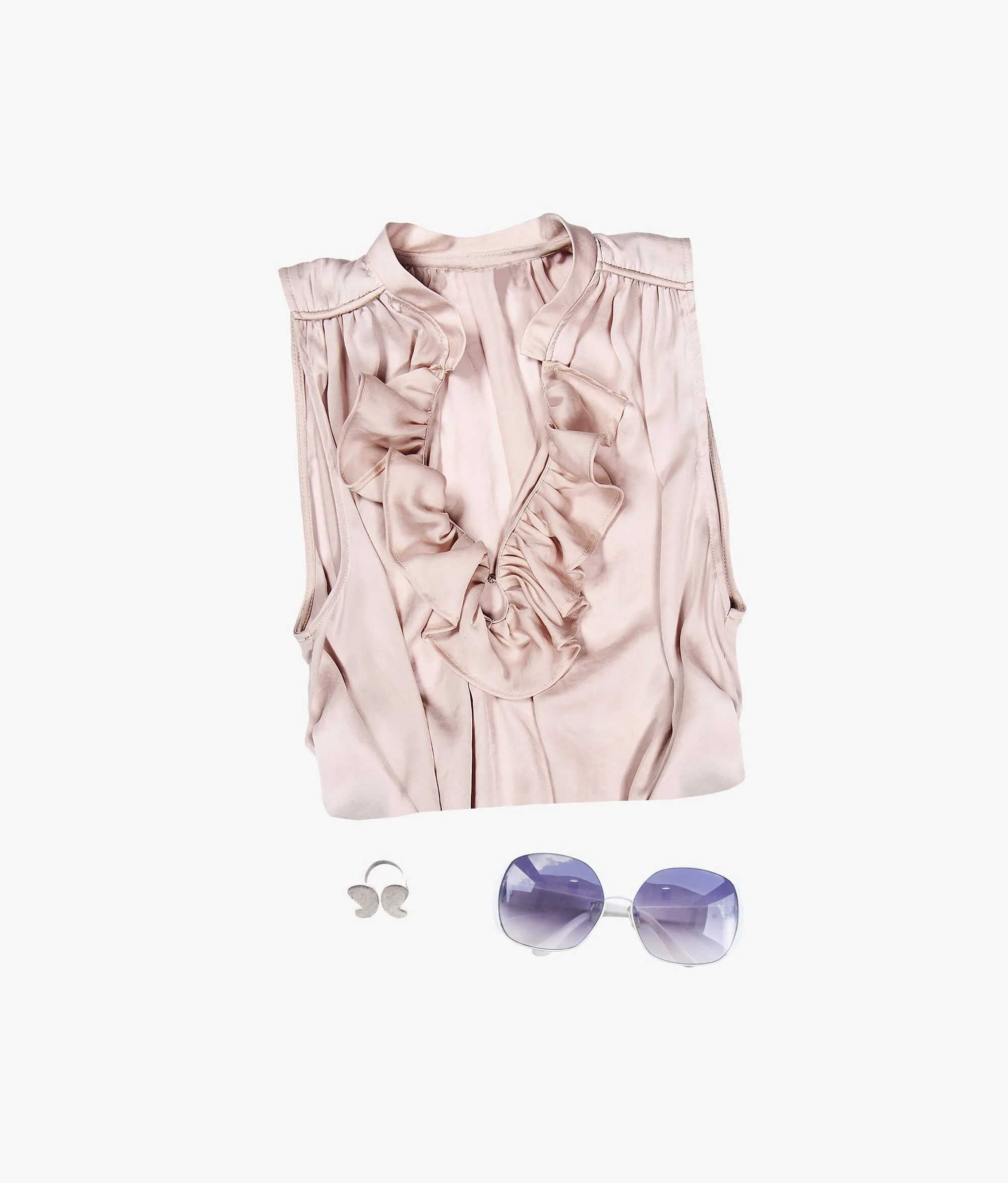 Satin night gown