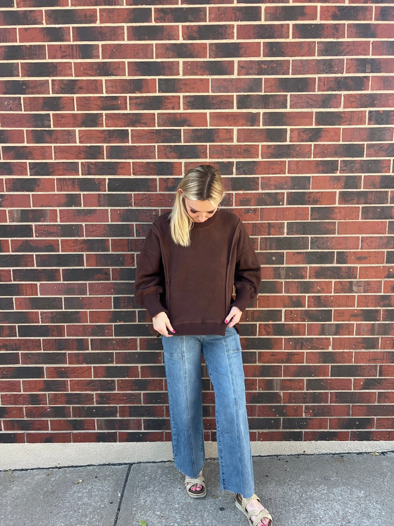 Seana Sweater in Coffee
