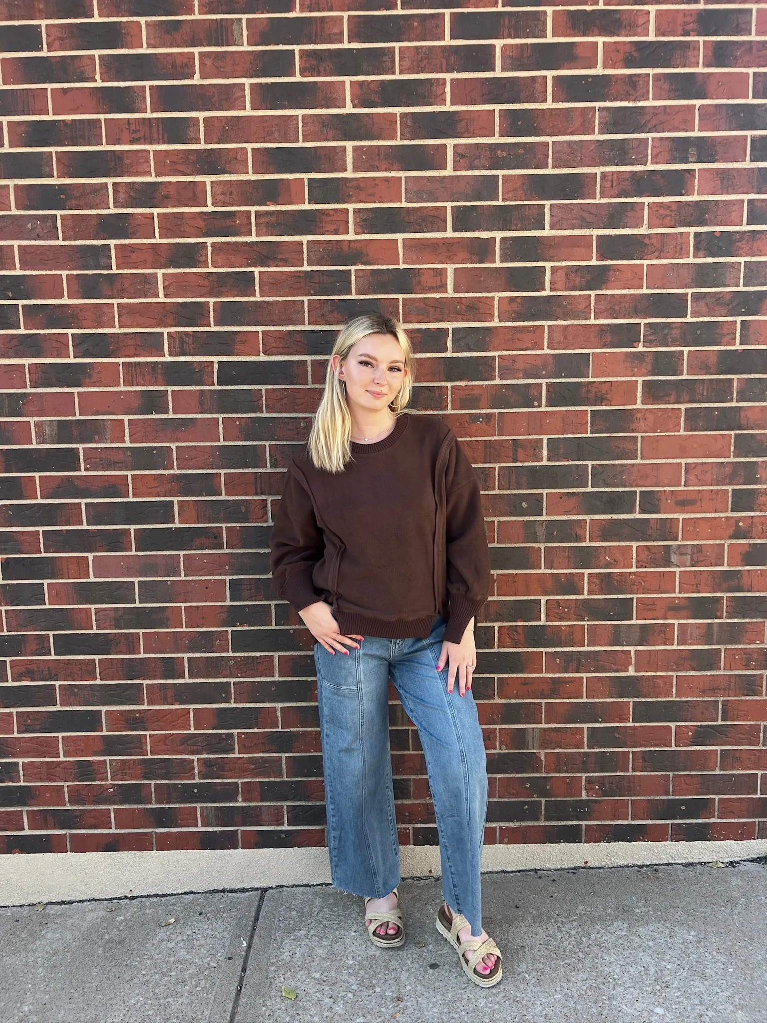 Seana Sweater in Coffee