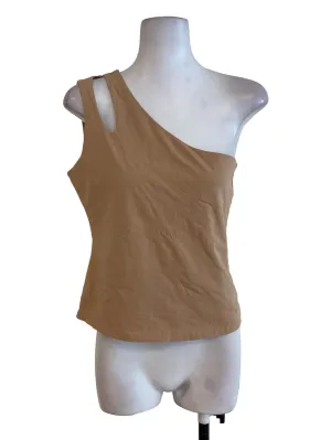 Sepia One Shoulder Top