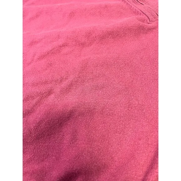 Seraphine Maternity Nursing Pullover Knit Sweater, Mock-Neck Size XXL Berry Red