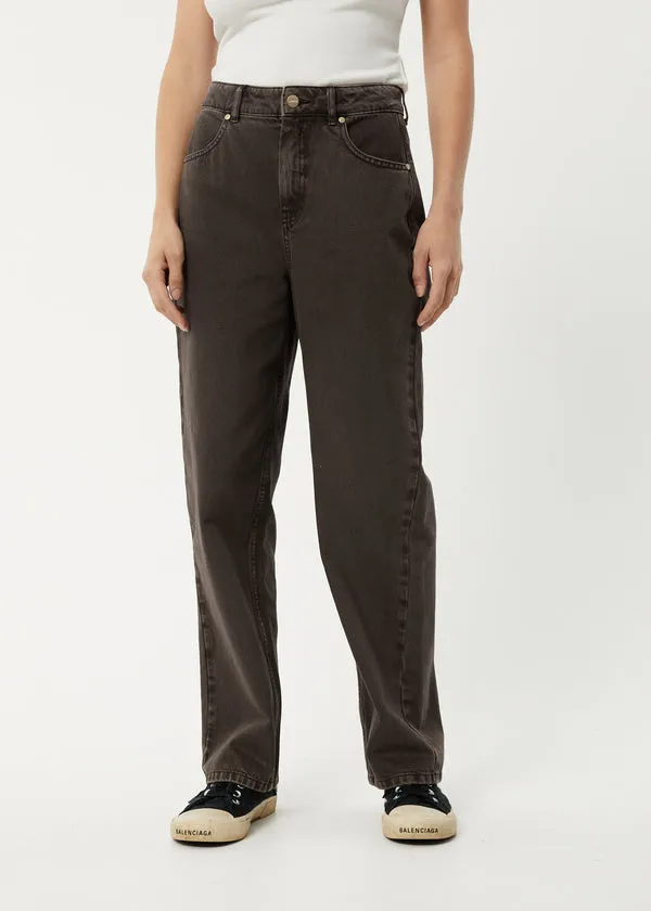 Shelby Long Organic Denim Wide Leg Jeans