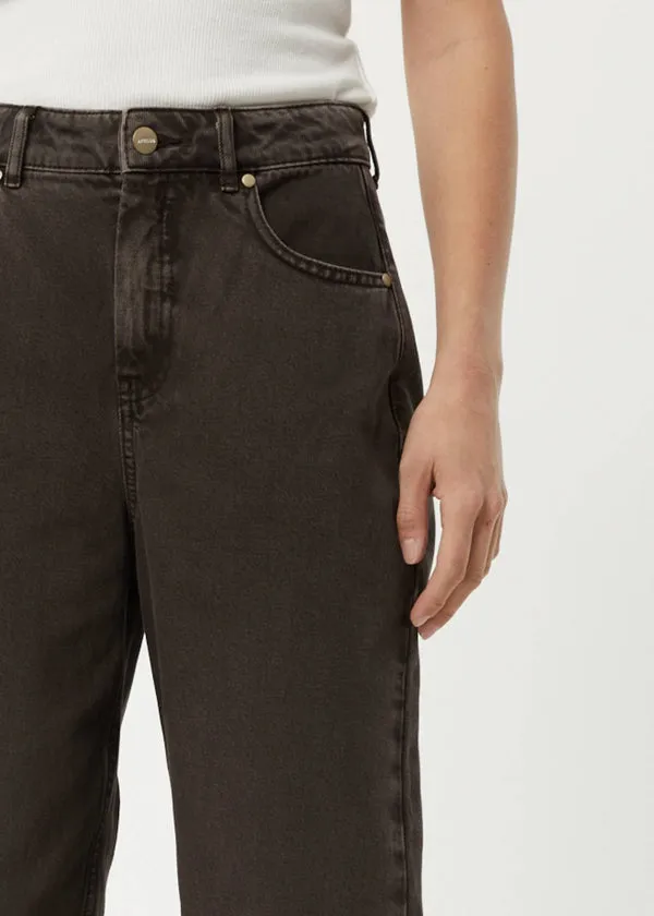 Shelby Long Organic Denim Wide Leg Jeans