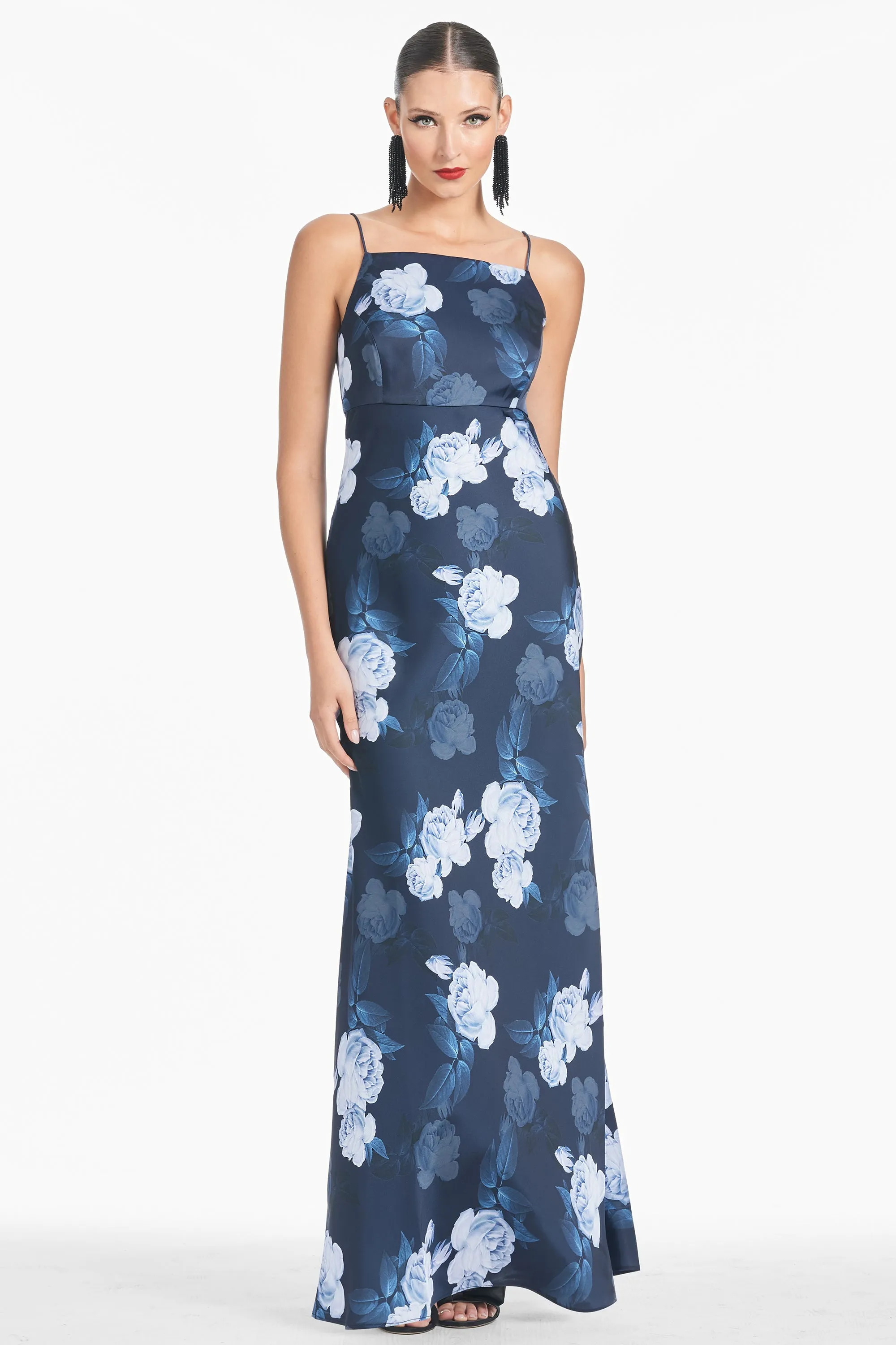 Shyla Gown - Midnight Glacial Rose - Final Sale