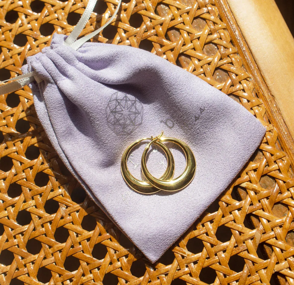 SIENNA HOOPS GOLD