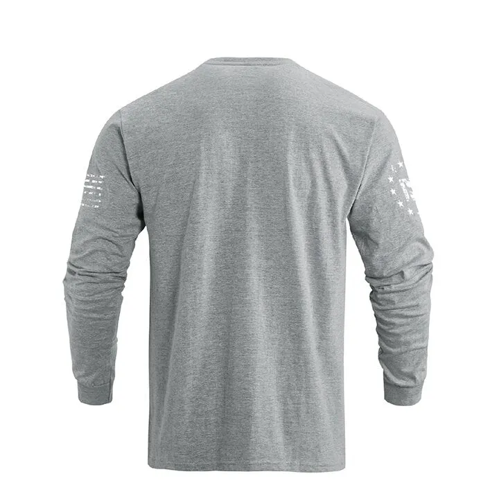 SKULL BIKER GRAPHIC LONG SLEEVE T-SHIRT