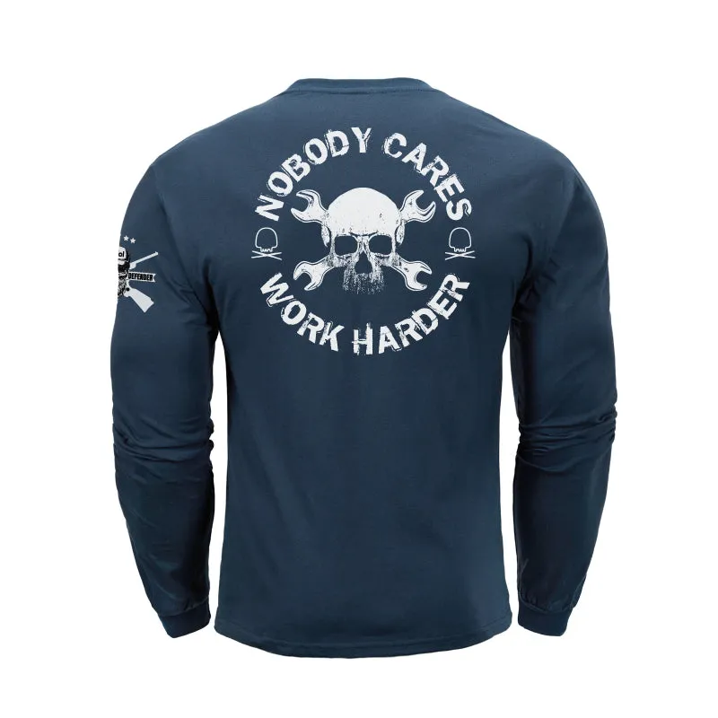 SKULL GRAPHIC LONG SLEEVE T-SHIRT