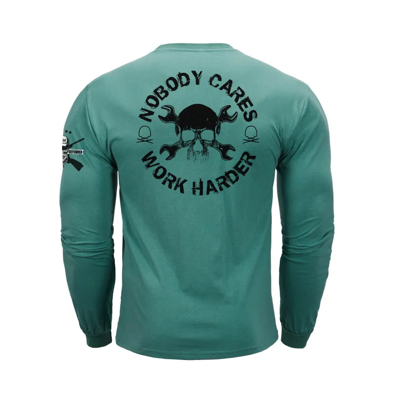SKULL GRAPHIC LONG SLEEVE T-SHIRT