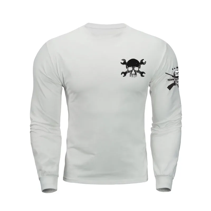 SKULL GRAPHIC LONG SLEEVE T-SHIRT
